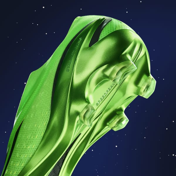 Green laceless adidas boots store